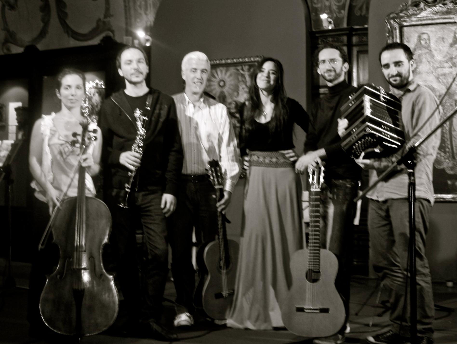 Con Mariana Rewersky y Compañía